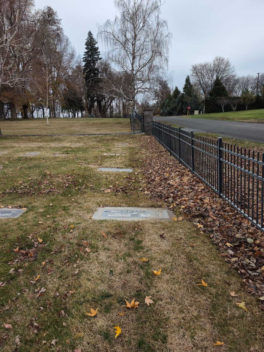 Jake William Baker's grave. Photo 2