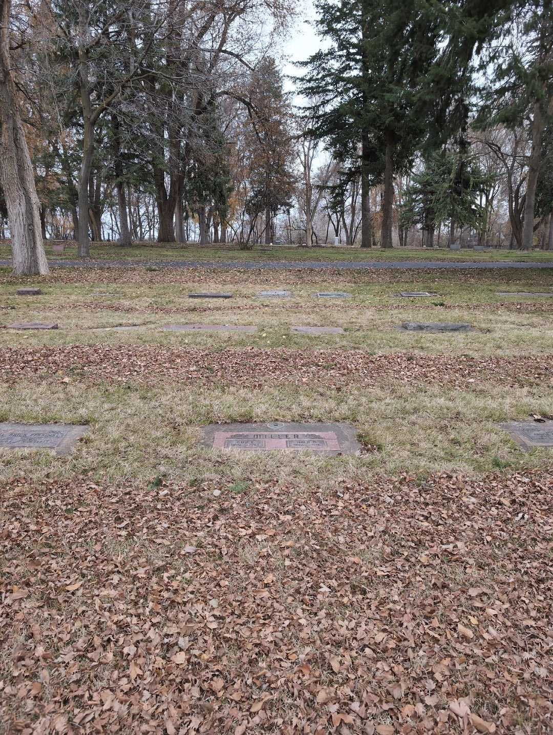 Guy E. Miller's grave. Photo 2