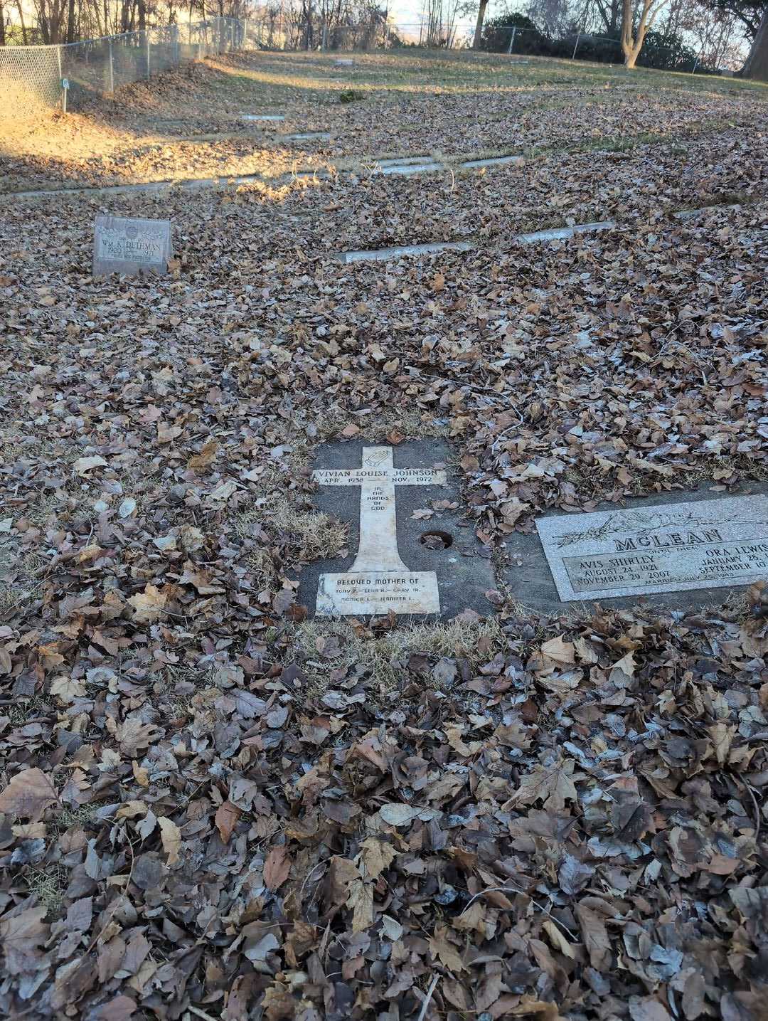 Vivian Louise Rambow Johnson's grave. Photo 4