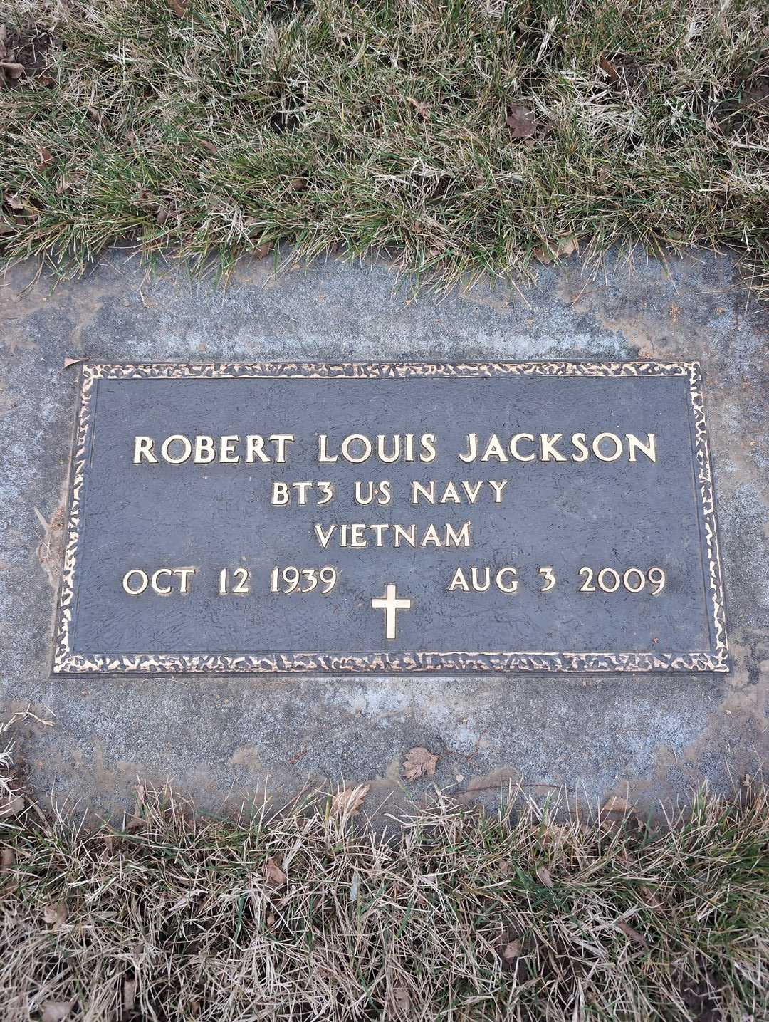 Robert Louis Jackson's grave. Photo 3