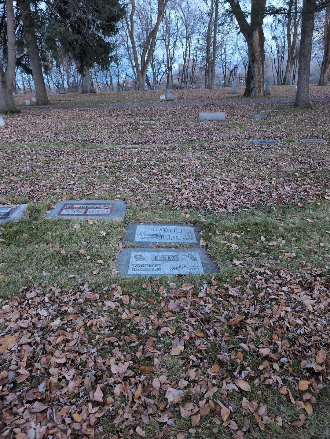 Mary H. Hagle's grave. Photo 4