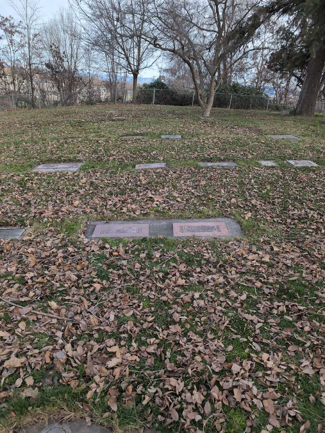 Mae Macklin Lay's grave. Photo 2