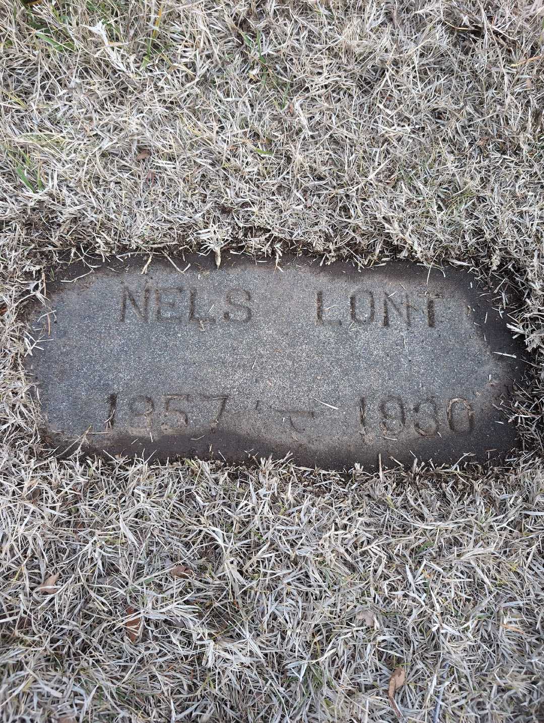 Gertrude Simmon Nelson's grave