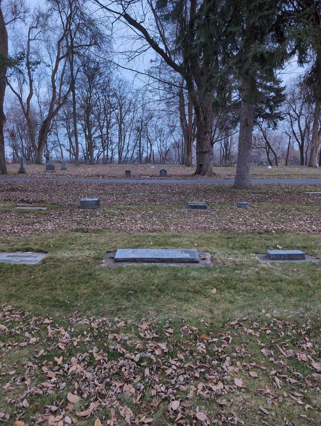 Lillian Sabina Bunnell's grave. Photo 2