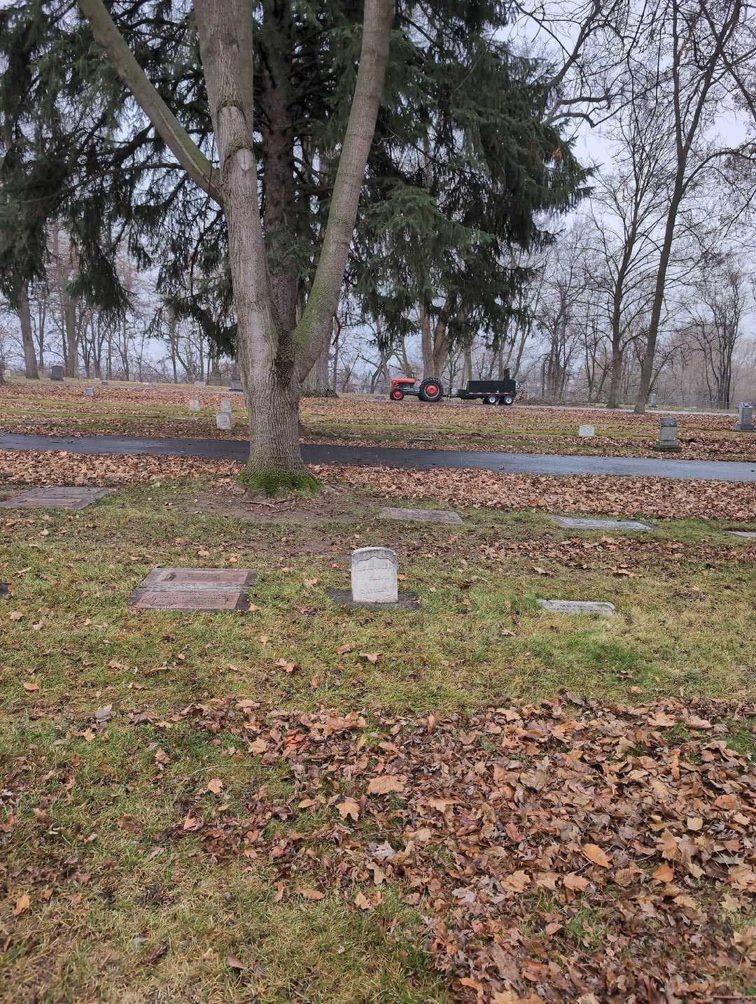 Ira S. Bunker's grave. Photo 2