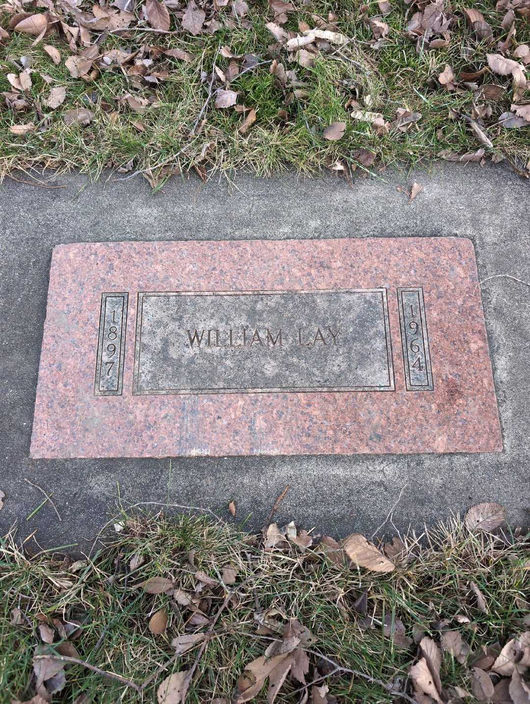 William Lay's grave. Photo 3