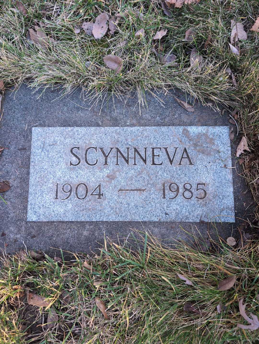 Scynneva Hulse's grave. Photo 5