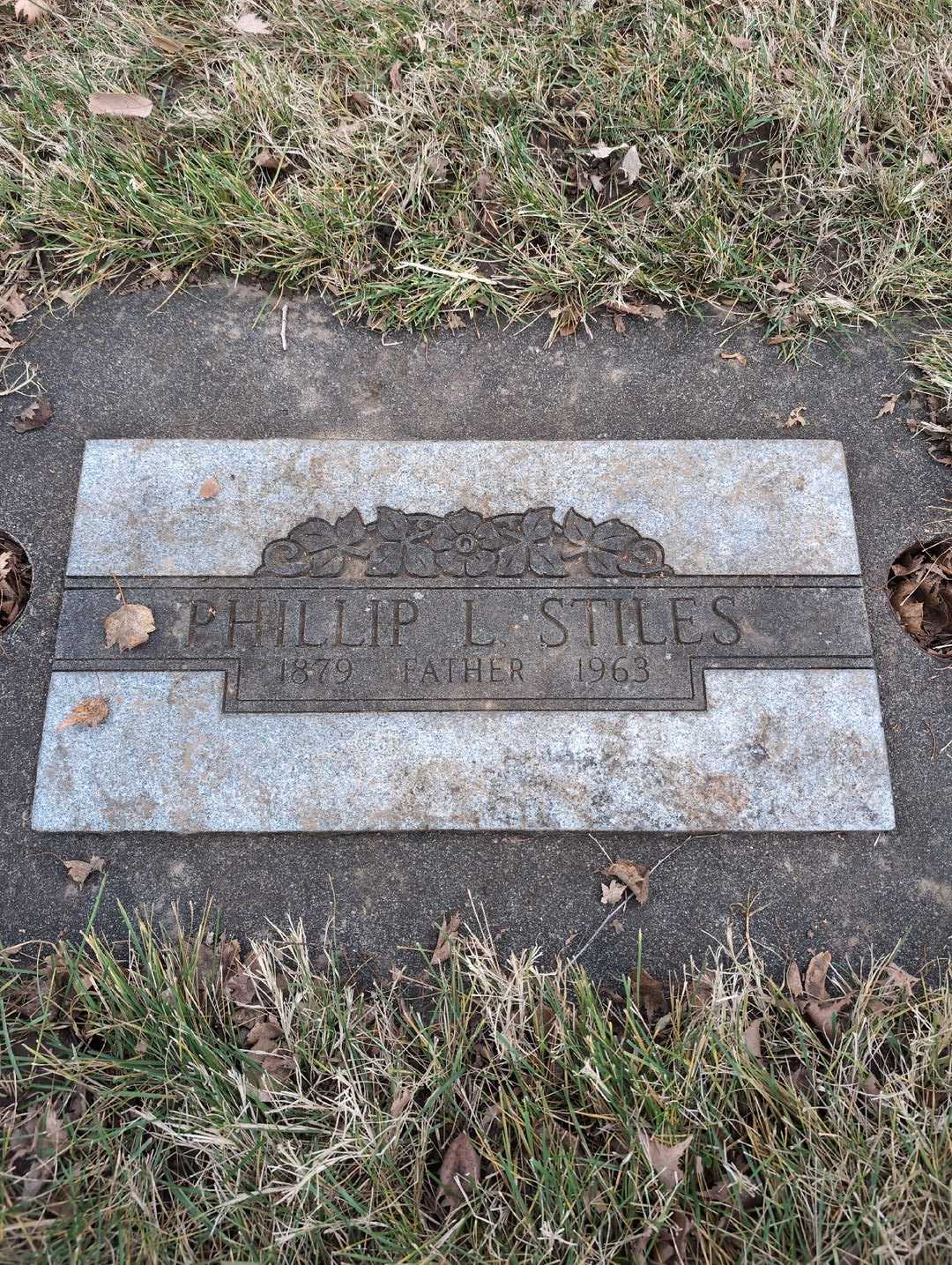 Phillip LeRoy Stiles's grave. Photo 3