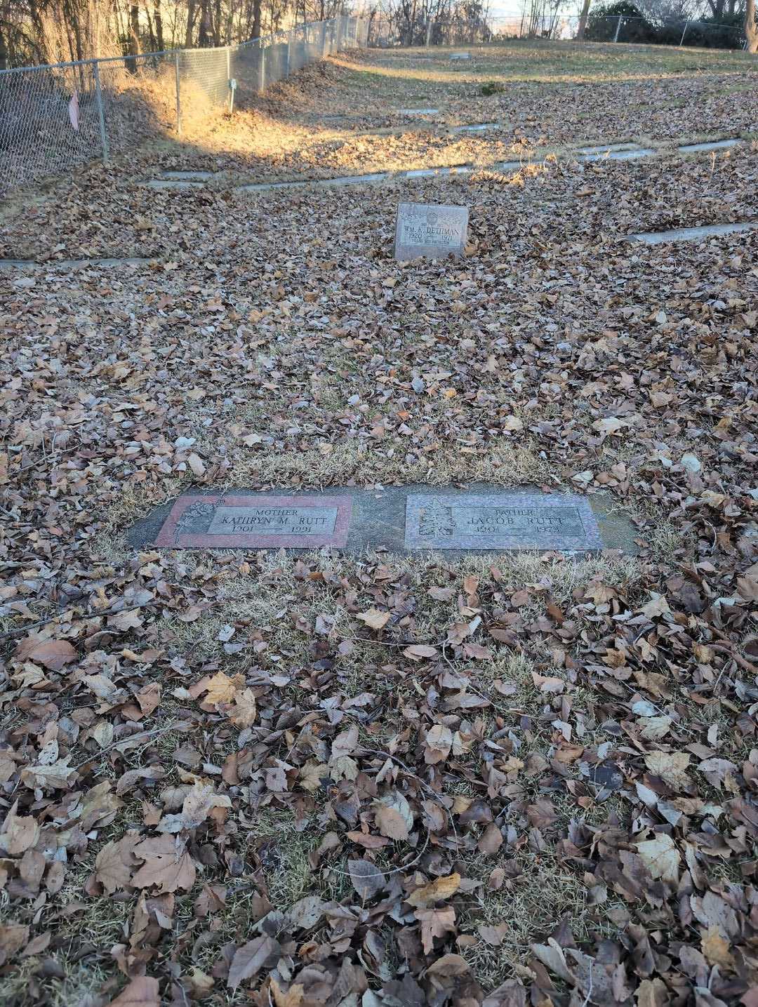Jacob Rutt's grave. Photo 2