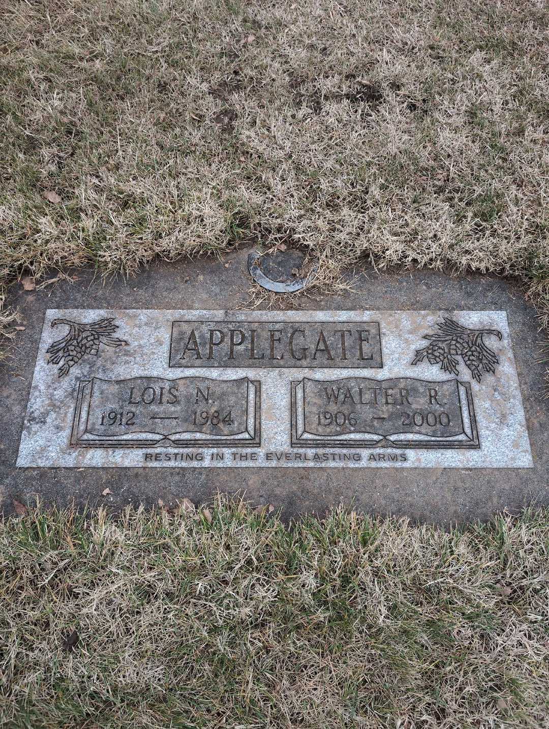 Leland Quinn's grave. Photo 1