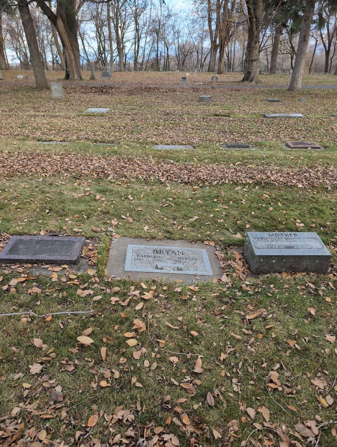 Barbara Bryan's grave. Photo 2