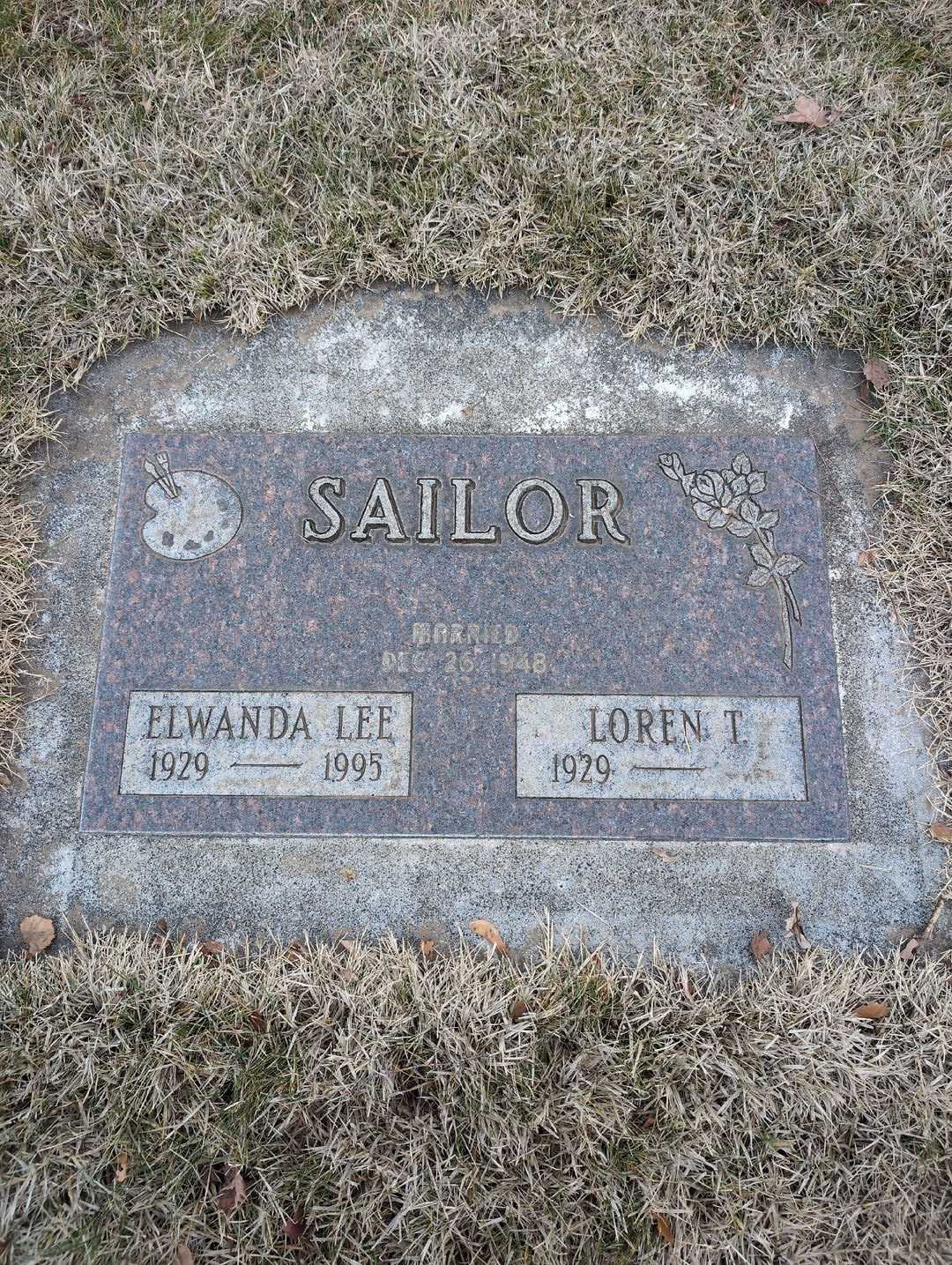 Elwanda Lee Sailor's grave. Photo 3
