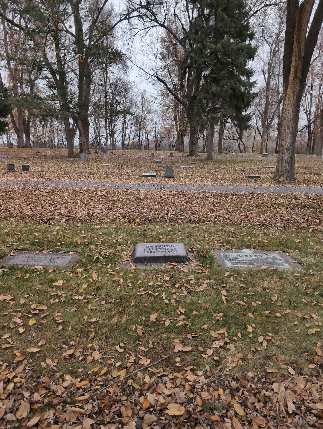 Gwynne L. Dalrymple's grave. Photo 2