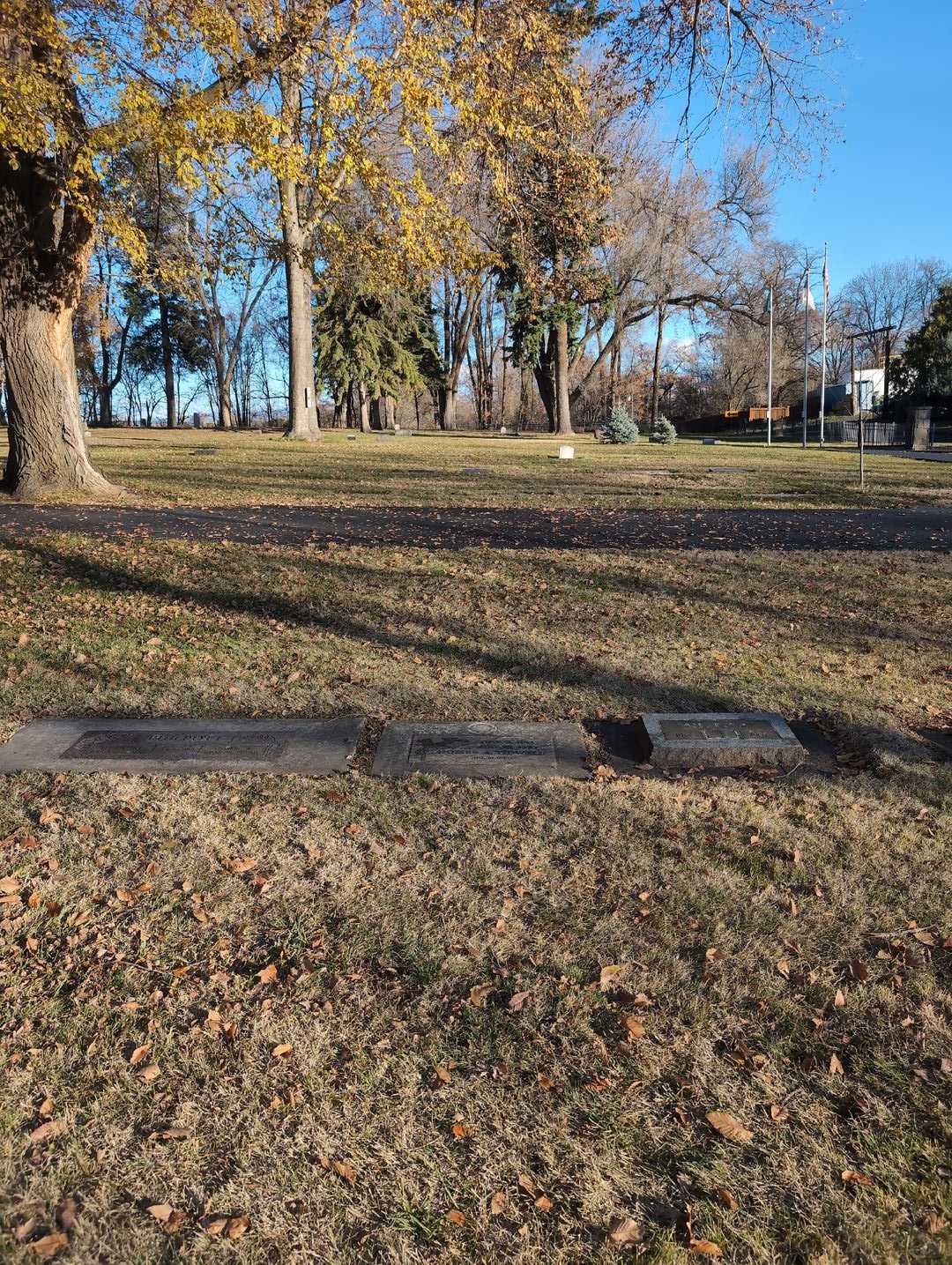 Homer A. Tidwell's grave. Photo 2
