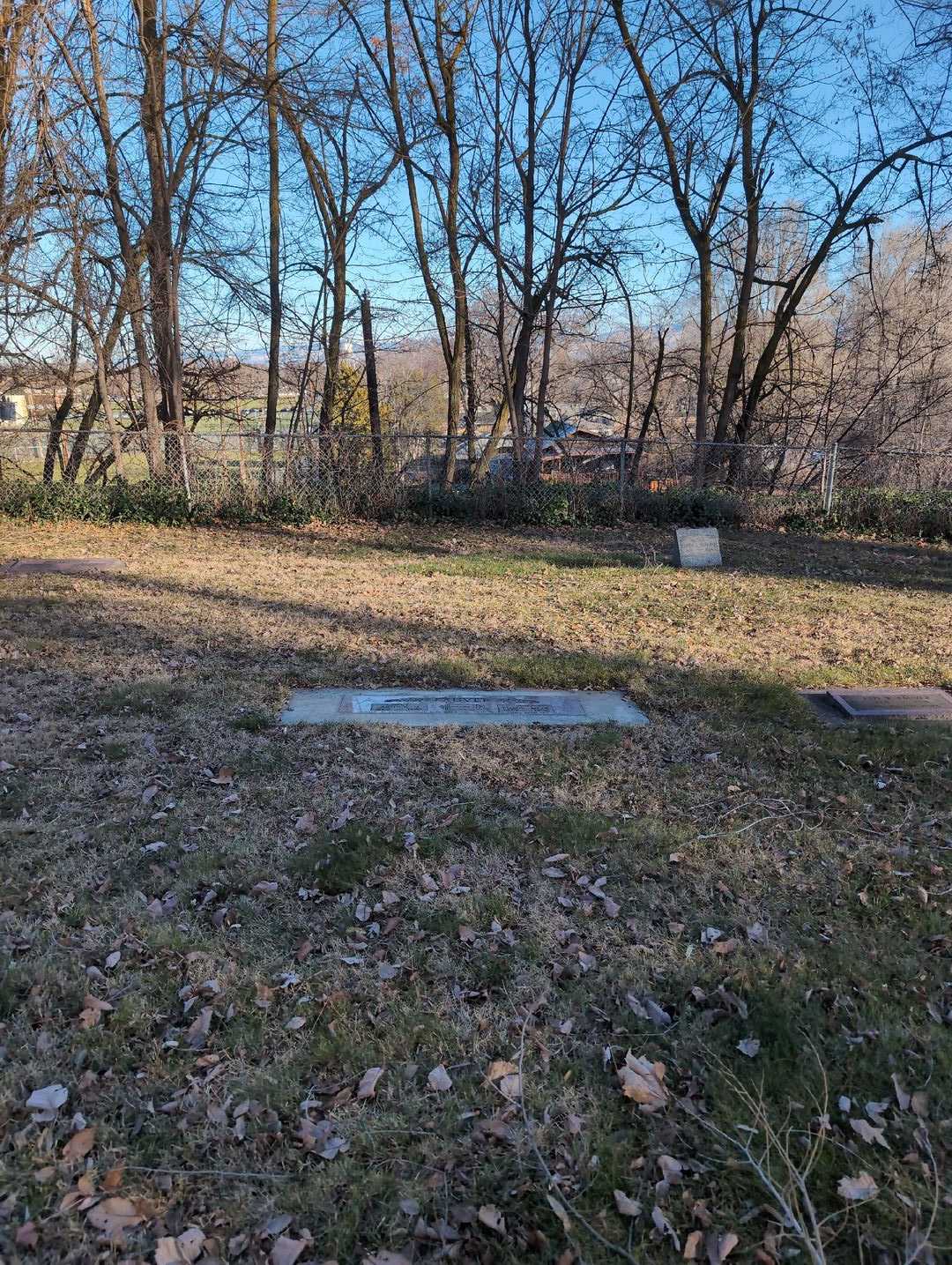 Arthur D. Fauver's grave. Photo 2