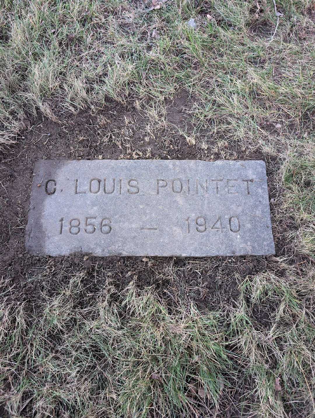 C. Louis Pointet's grave. Photo 3