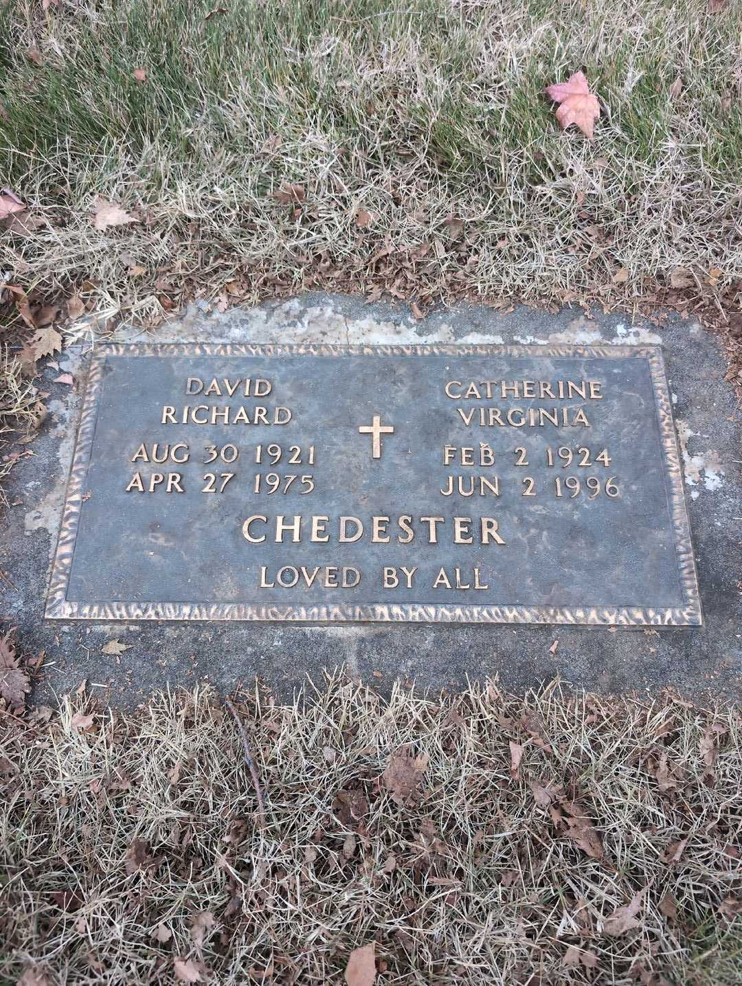 Catherine Virginia Chedester's grave. Photo 3