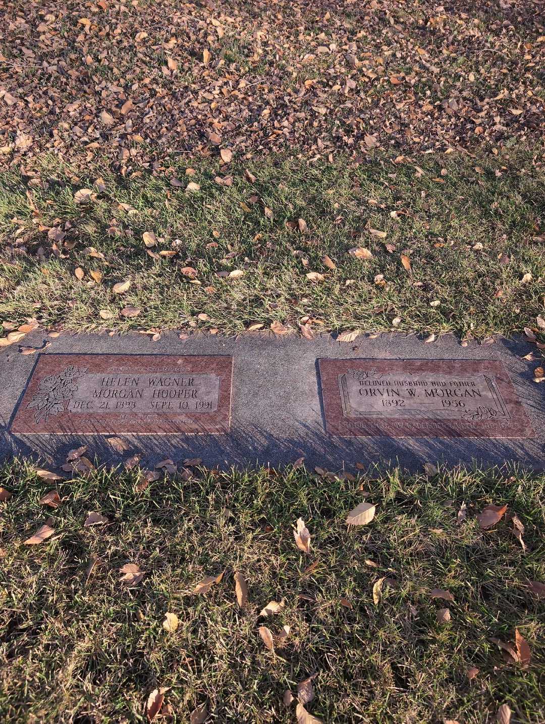 Lucille Morgan's grave. Photo 3