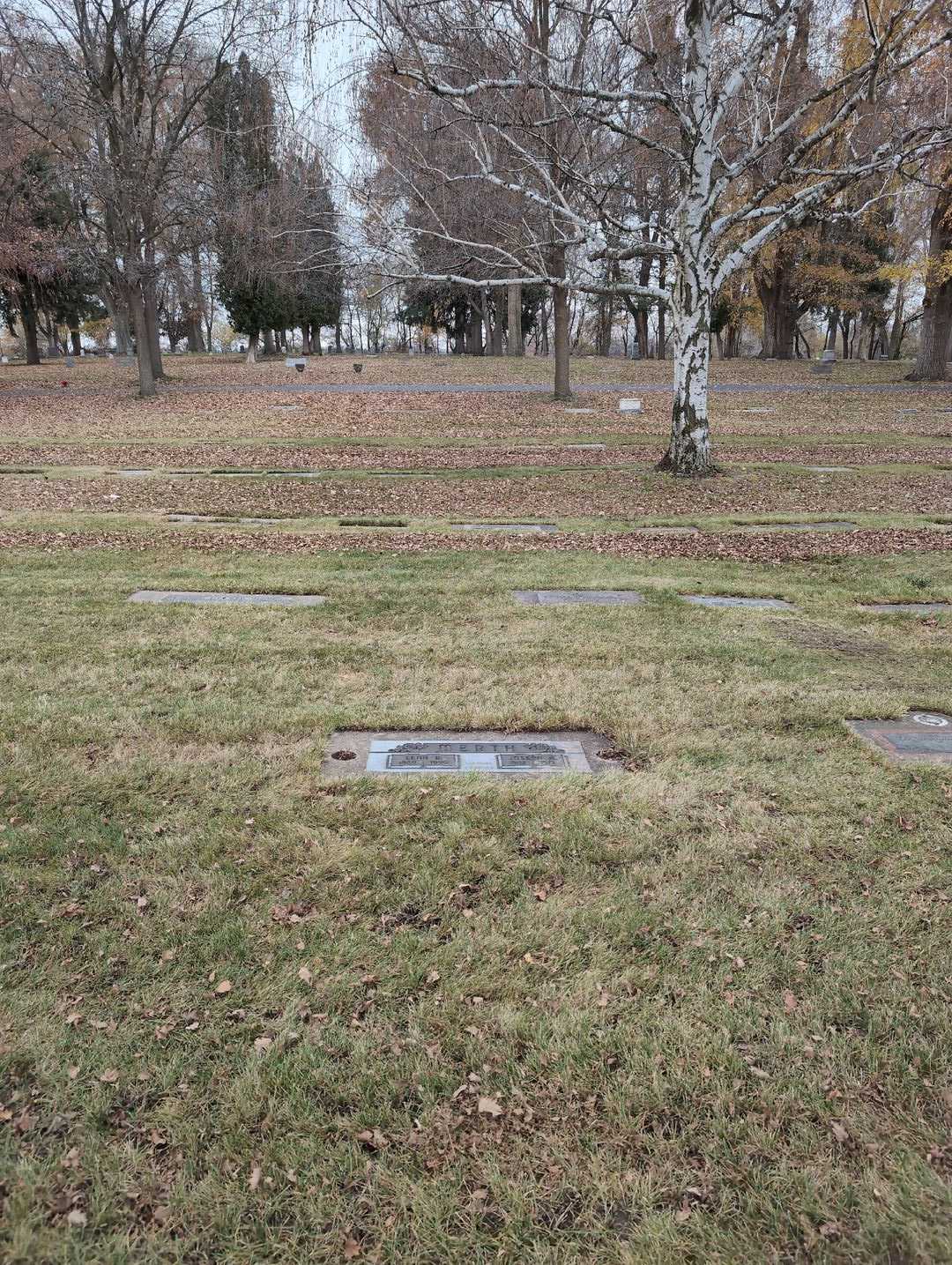 Joseph A. Merth's grave. Photo 2