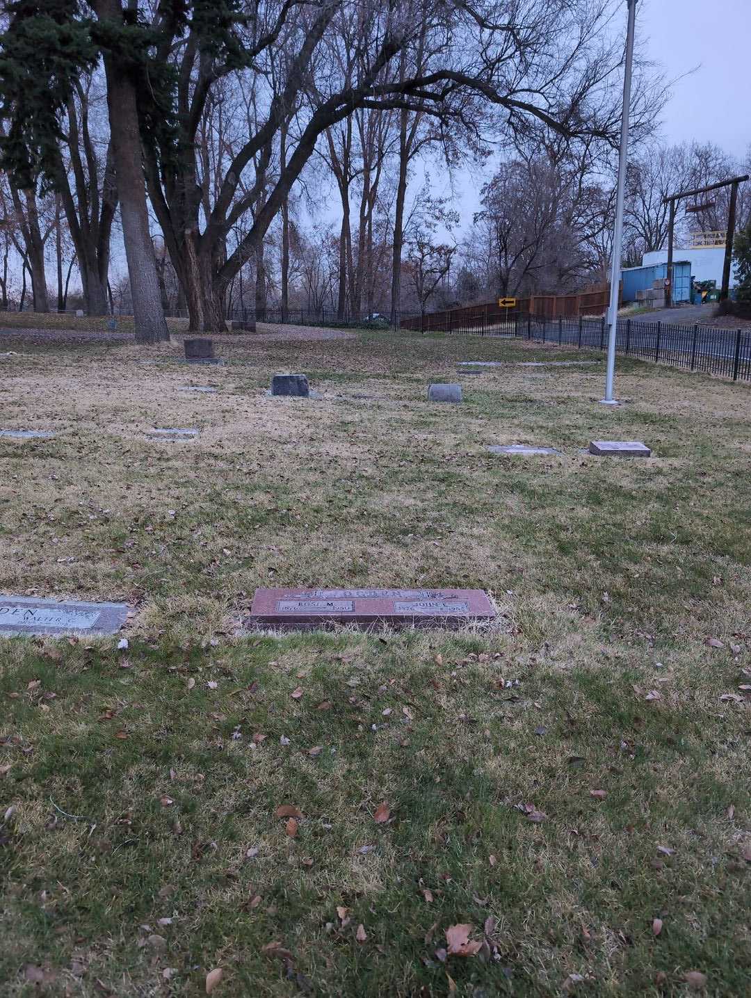 John E. Ogden's grave. Photo 2