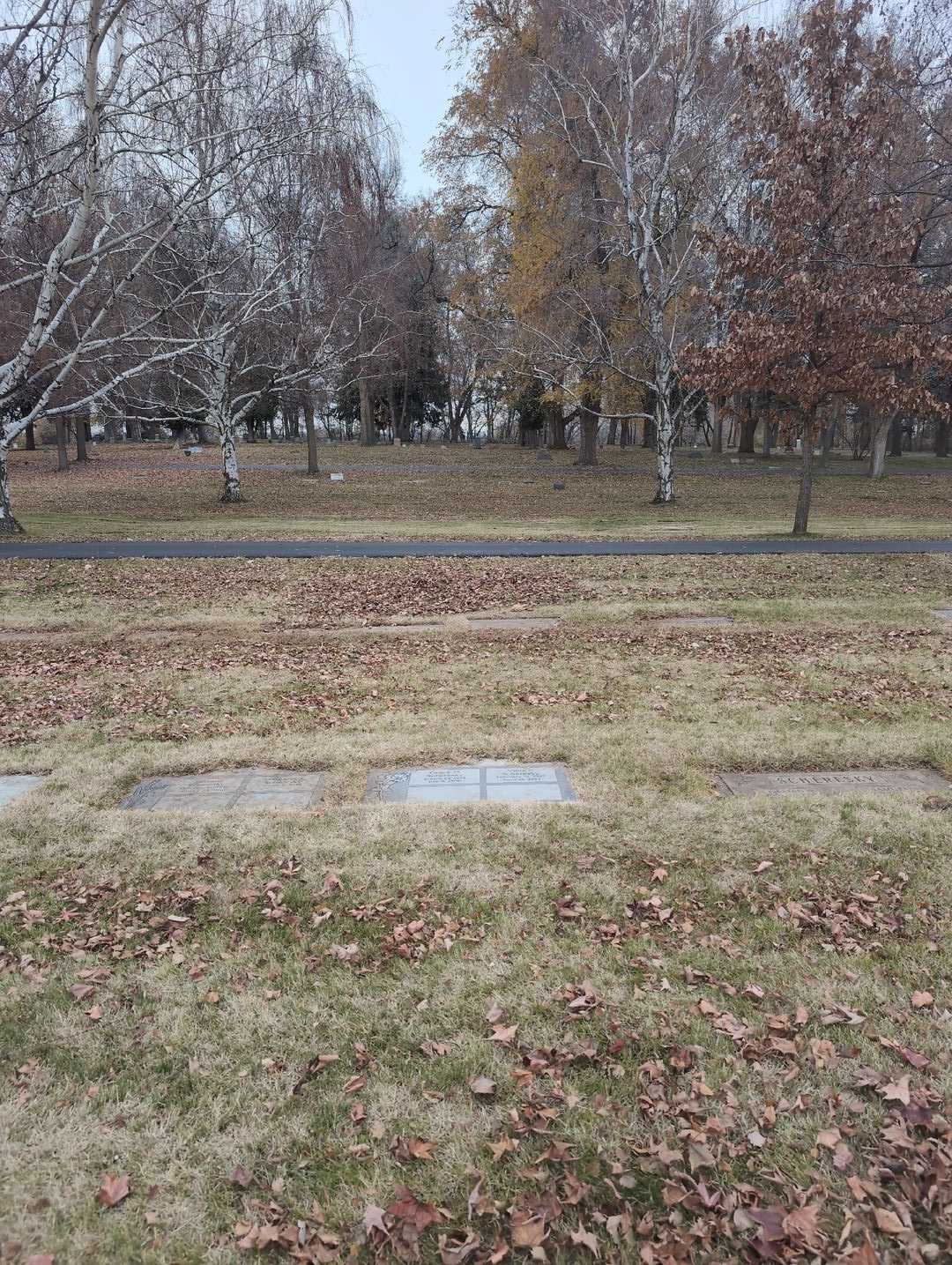 Agnes Dahl's grave. Photo 2