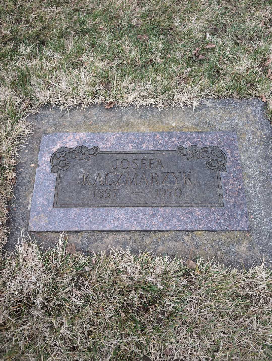 Josefa Kaczmarzyk's grave. Photo 3