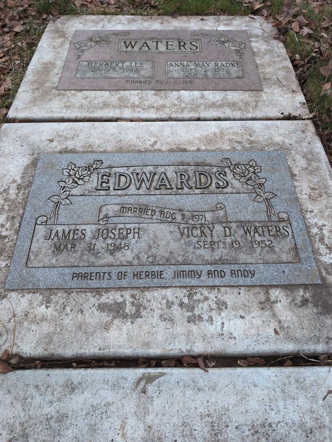June E. Day Edwards's grave. Photo 5