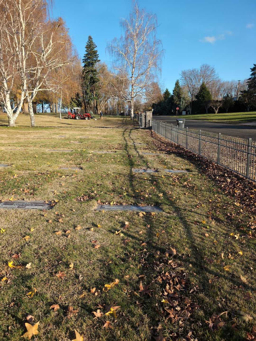 Wesley Garlock's grave. Photo 2