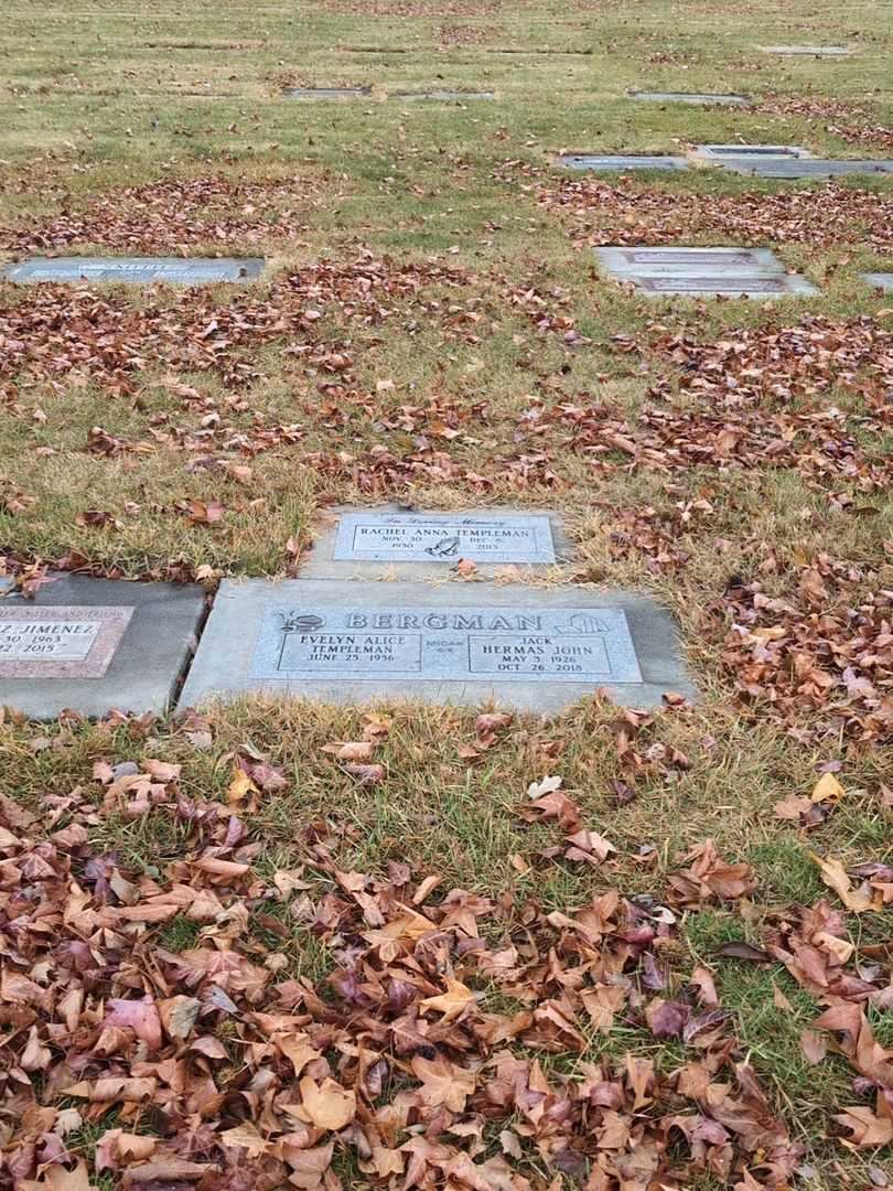 Rachel Anna Templeman's grave. Photo 2