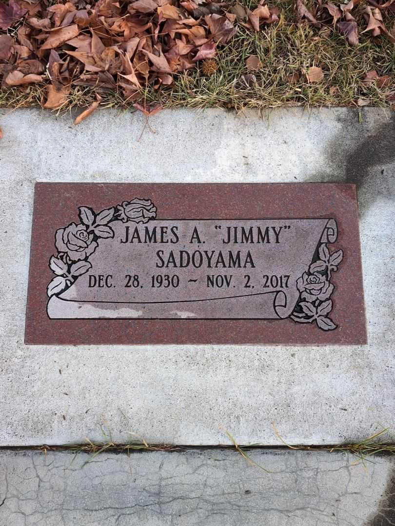 James A. "Jimmy" Sadoyama's grave. Photo 5