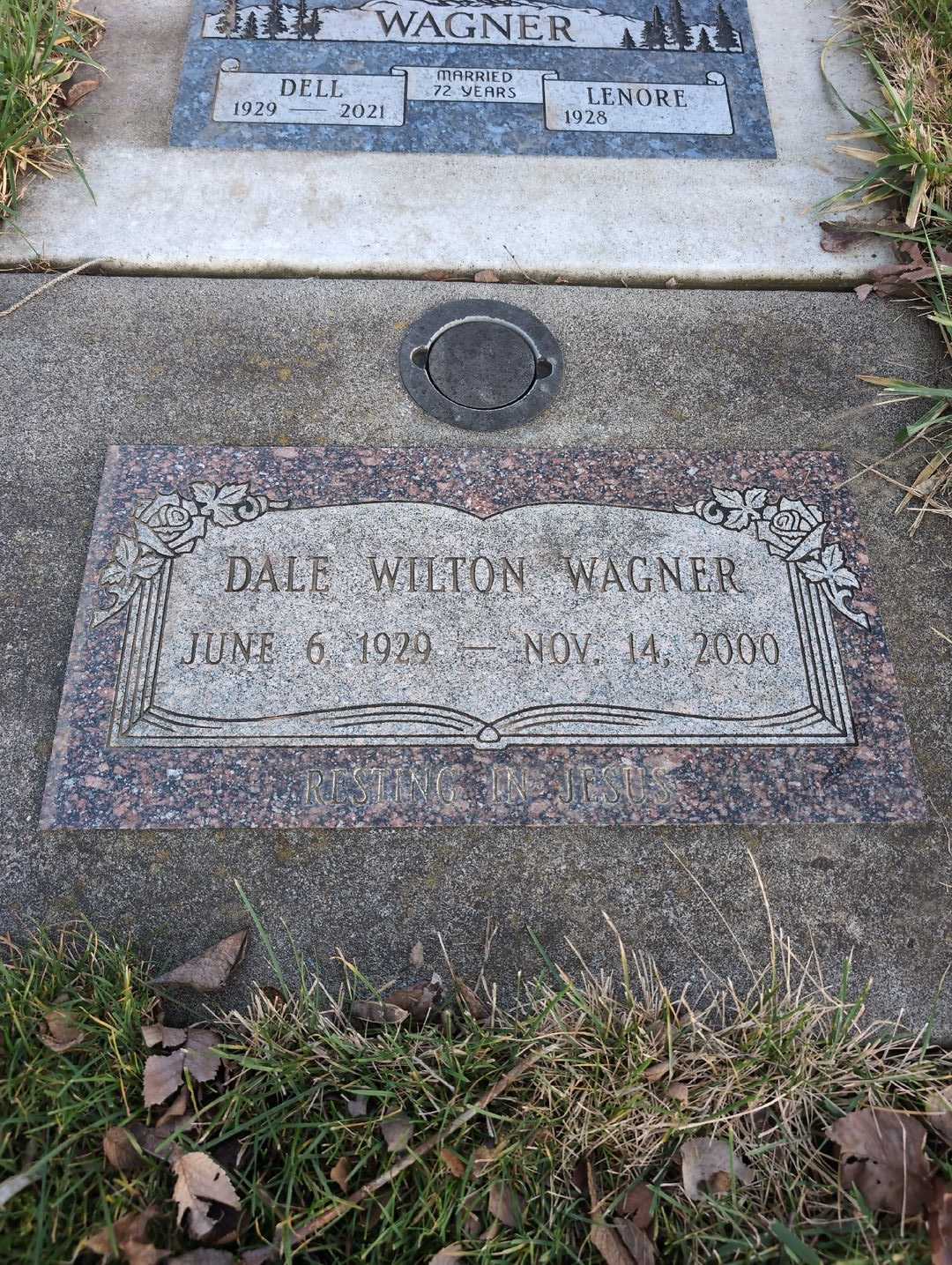 Dale Wilton Wagner's grave. Photo 1