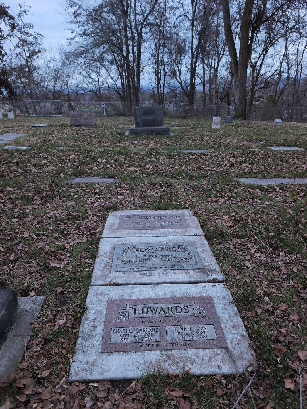 June E. Day Edwards's grave. Photo 6