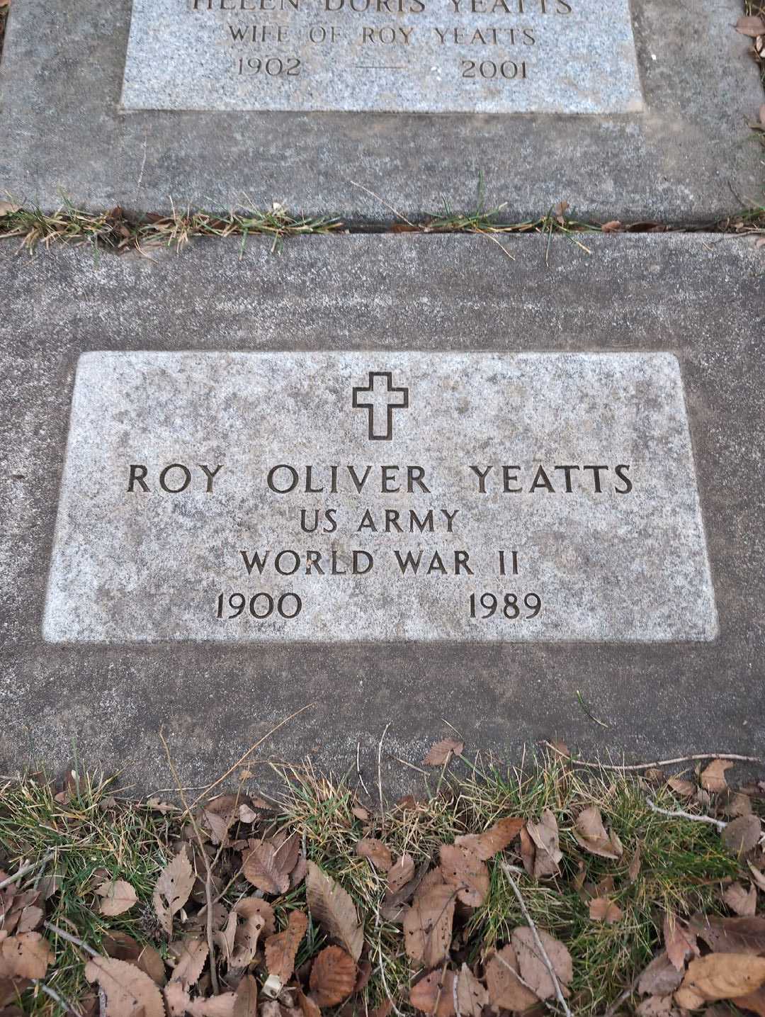 Helen Doris Yeatts's grave. Photo 3
