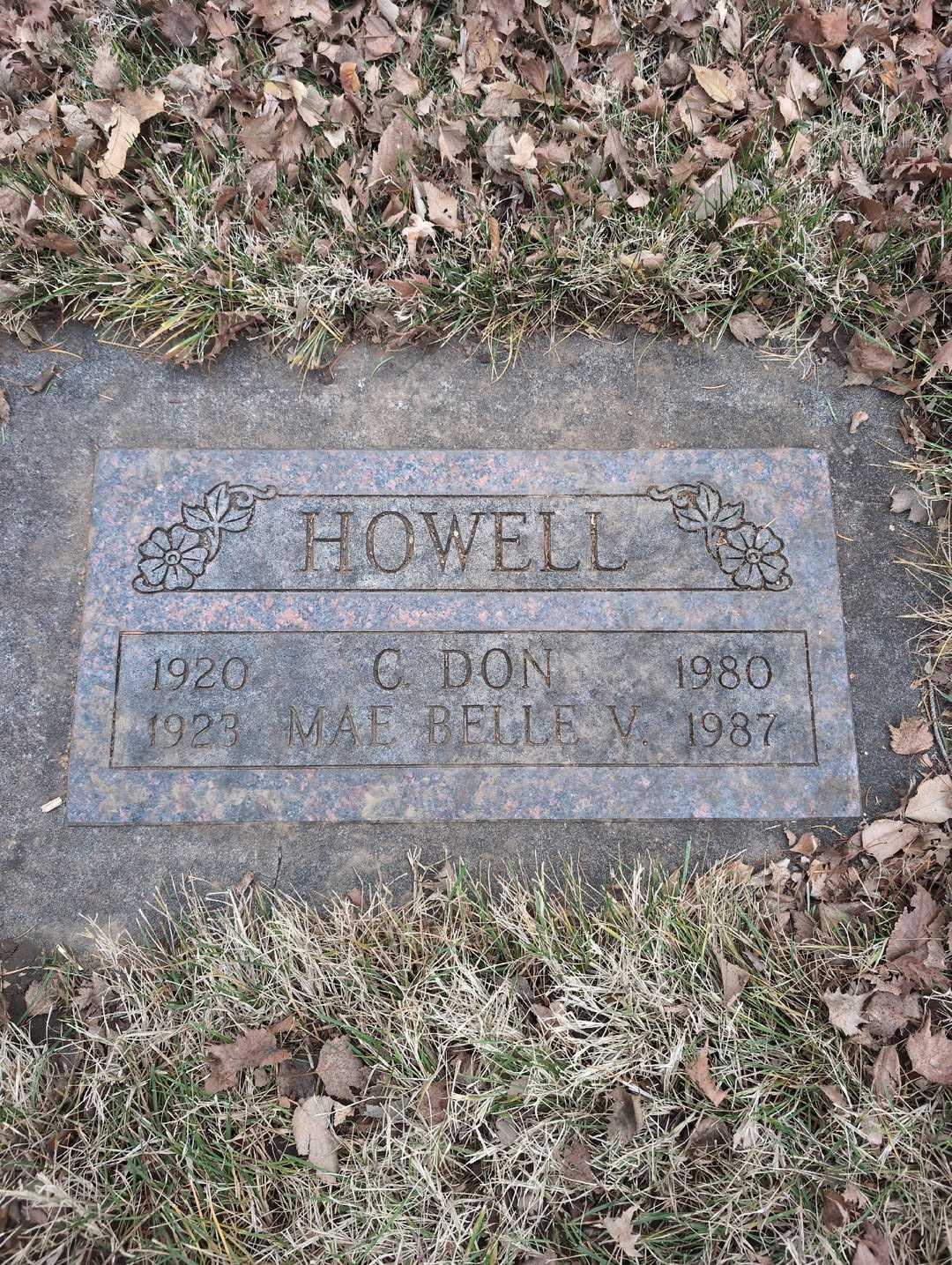 C. Don Howell's grave. Photo 4
