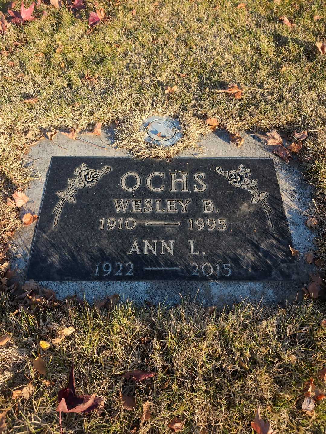 Ann L. Ochs's grave. Photo 3