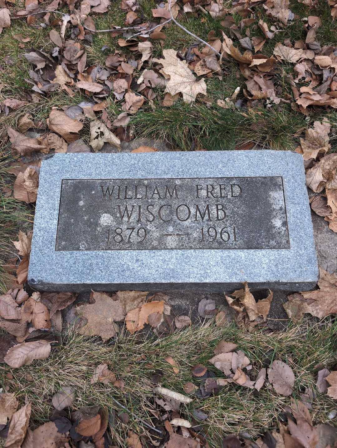 William Fred Wiscombe's grave. Photo 3
