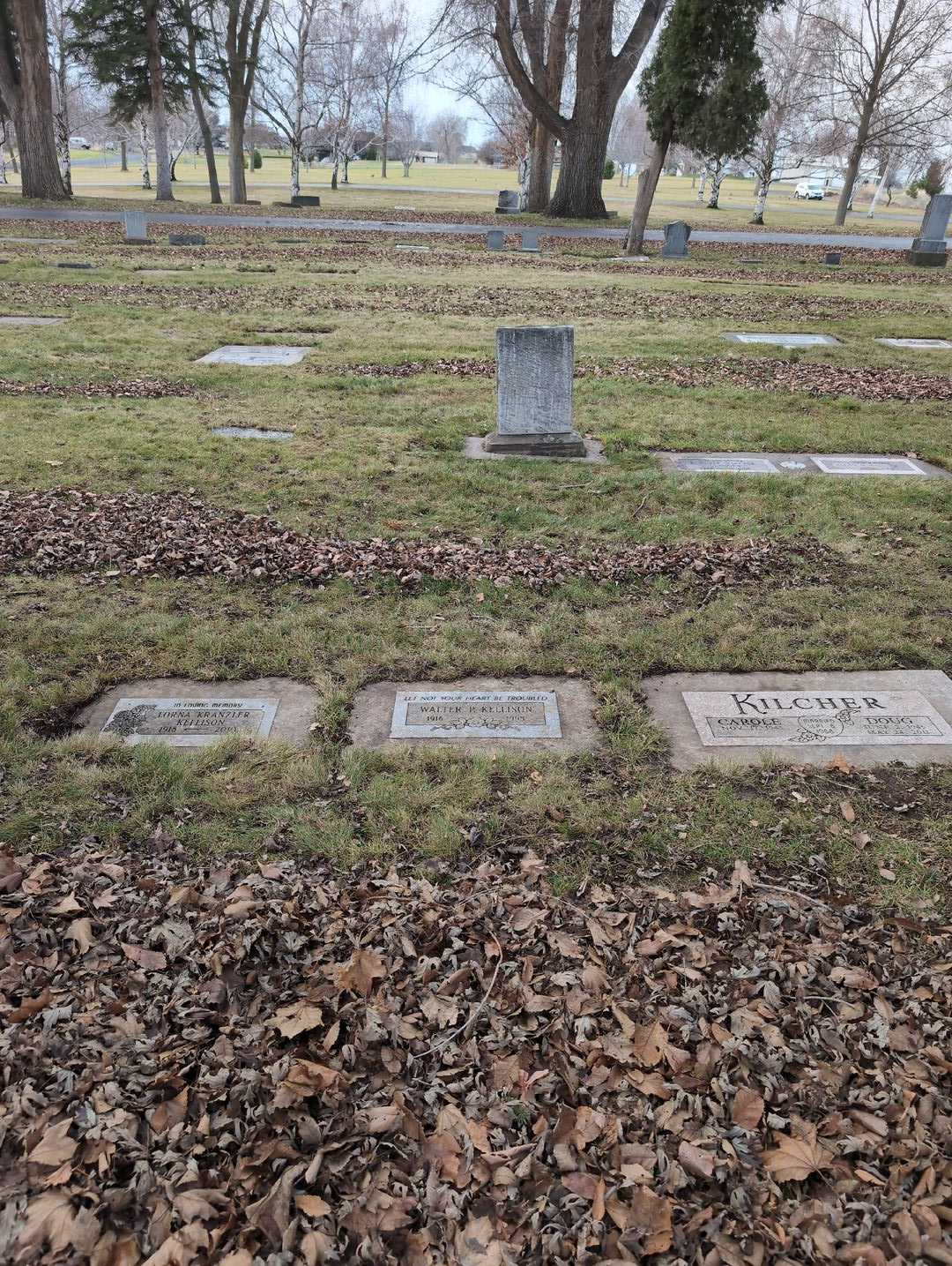Walter P. Kellison's grave. Photo 2