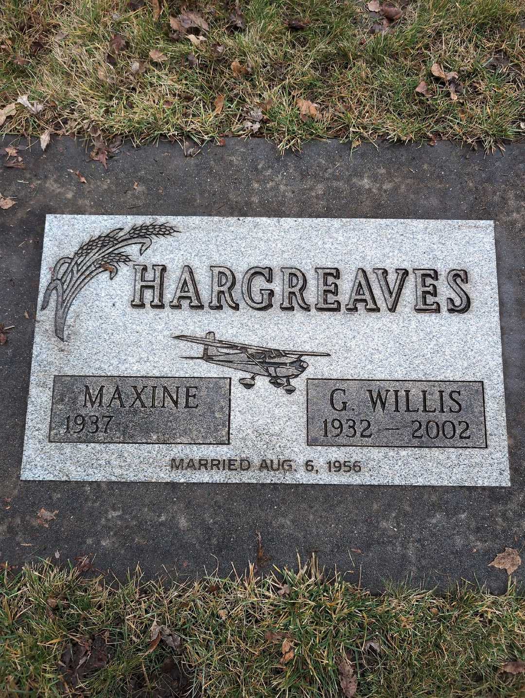 G. Willis Hargreaves's grave. Photo 3