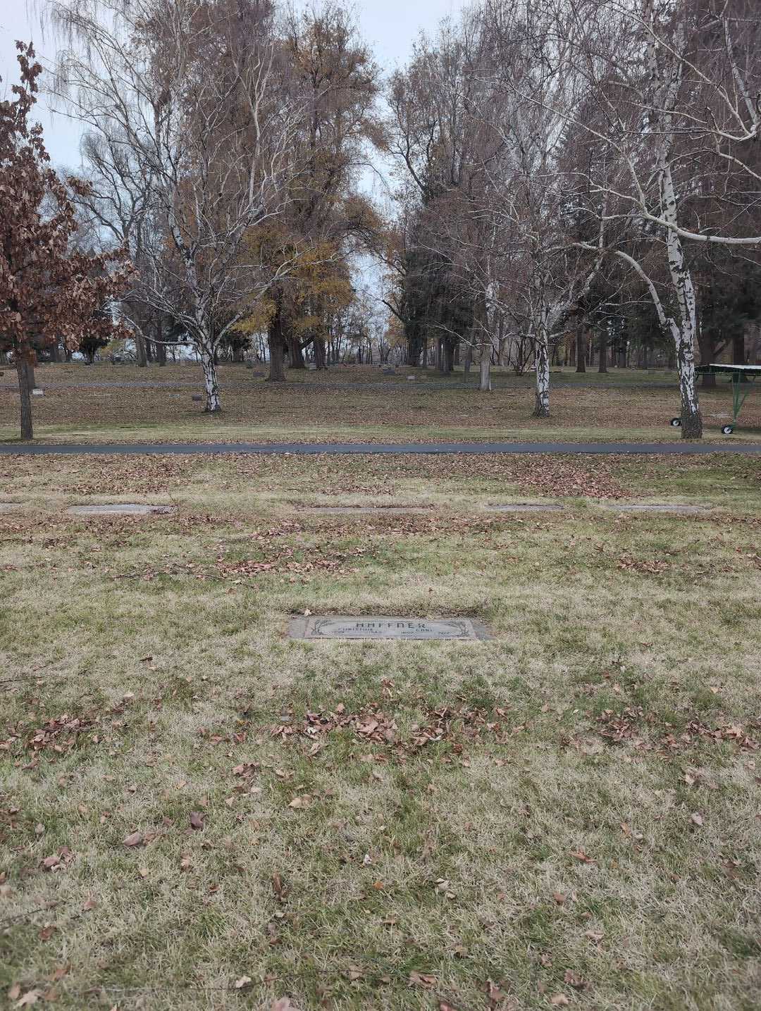 Carl A. Haffner's grave. Photo 2