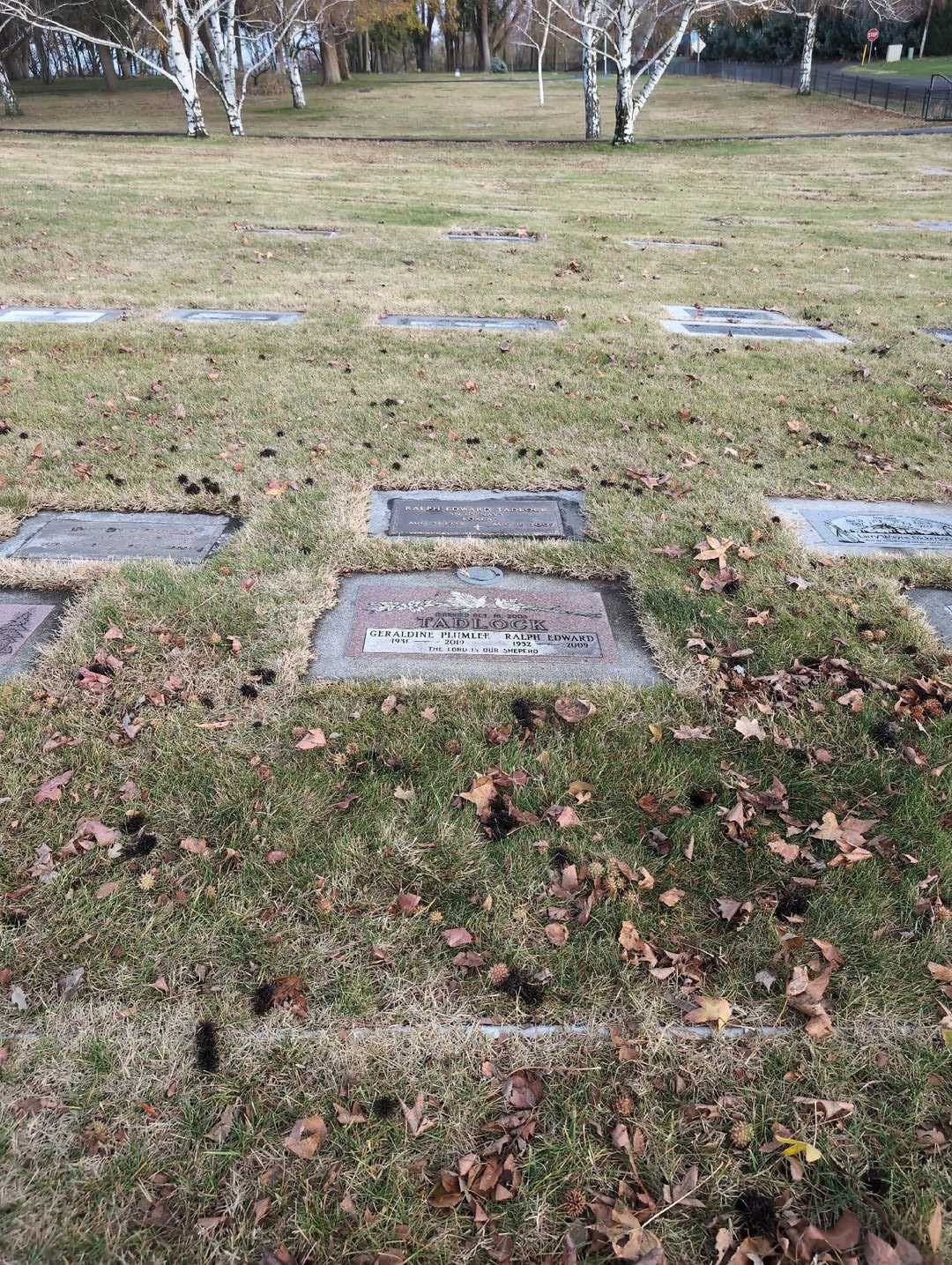 Ralph Edward Tadlock's grave. Photo 2