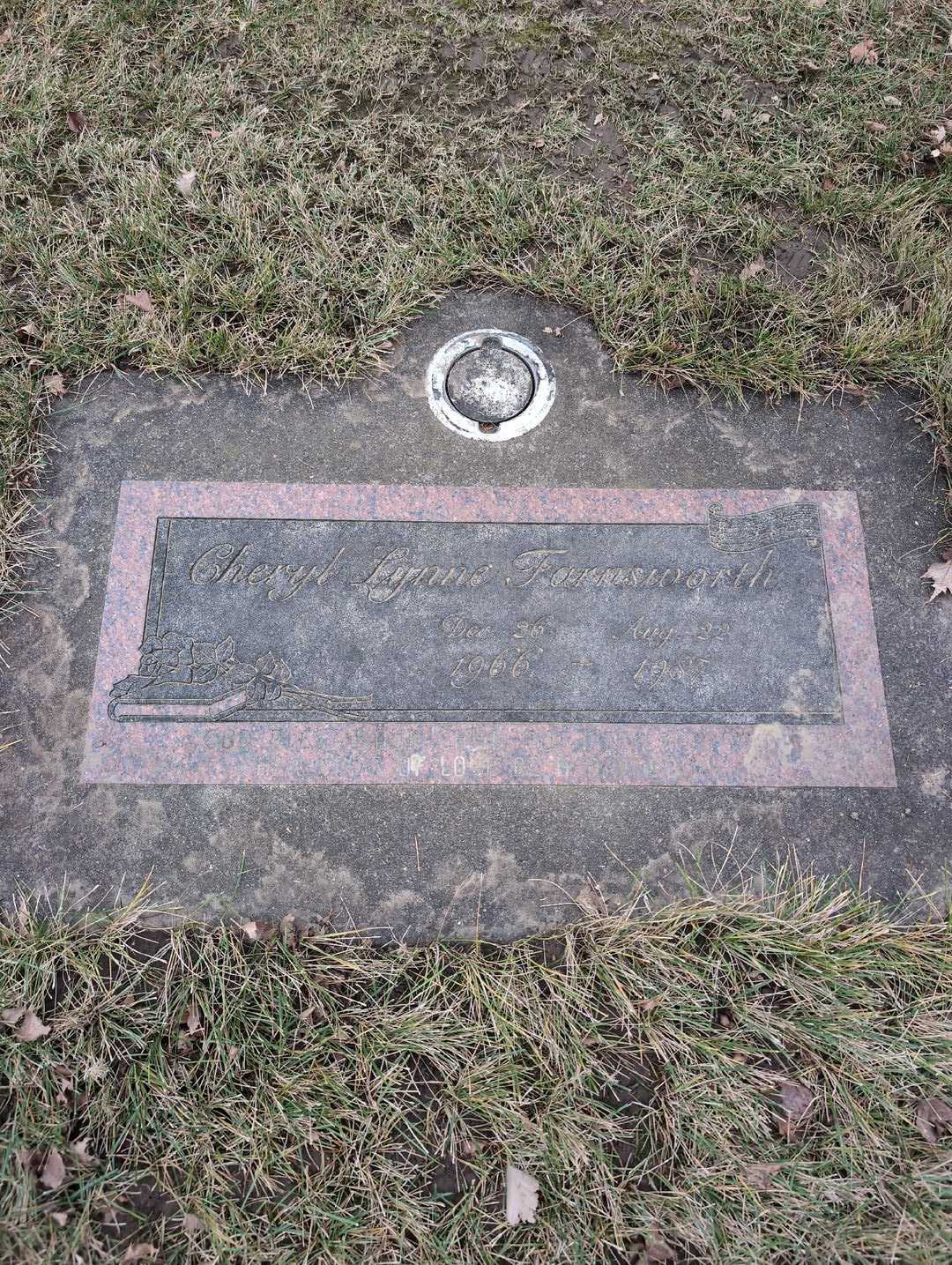 Cheryl Lynne Farnsworth's grave. Photo 3