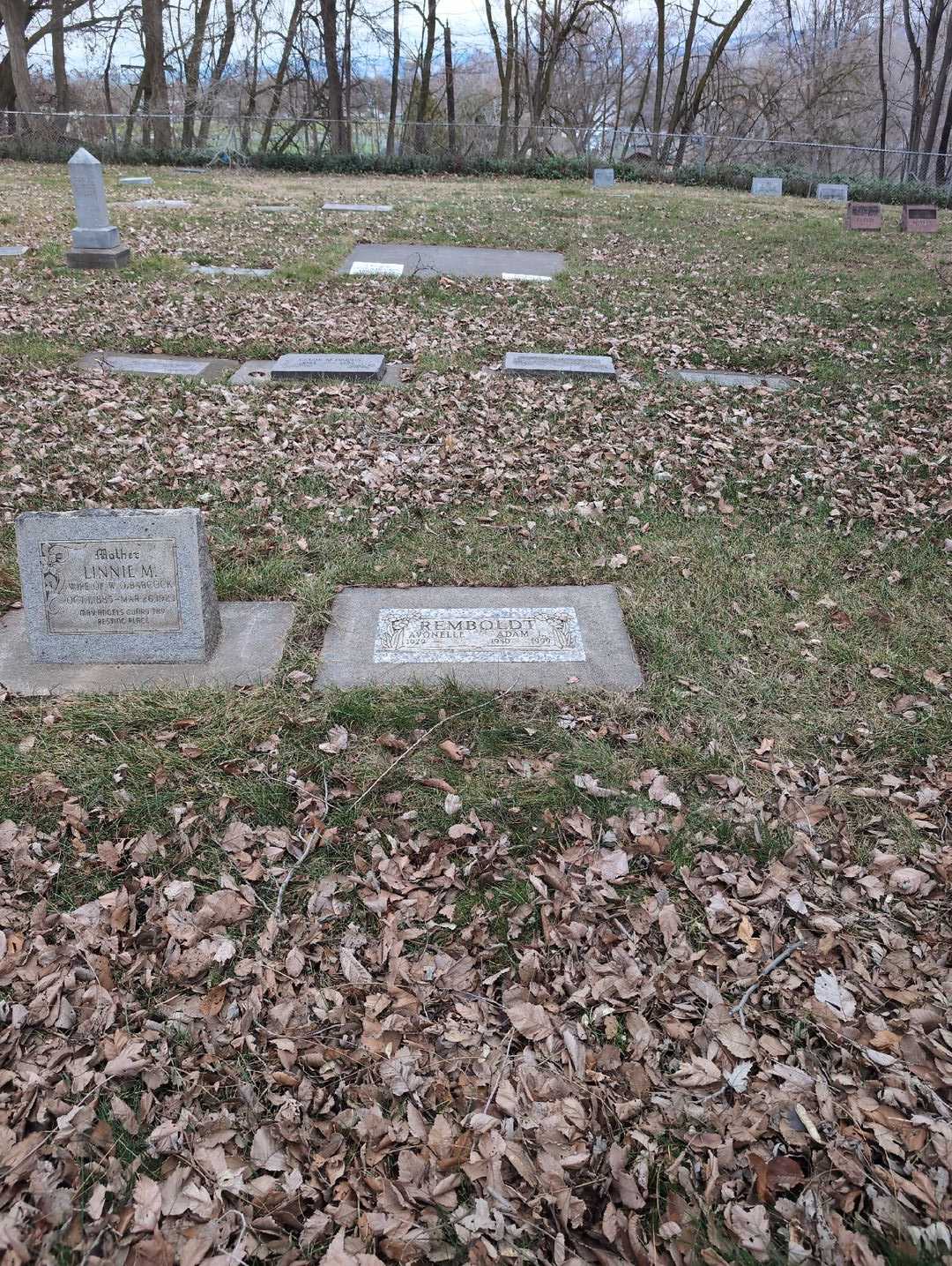 Adam L. Remboldt's grave. Photo 2