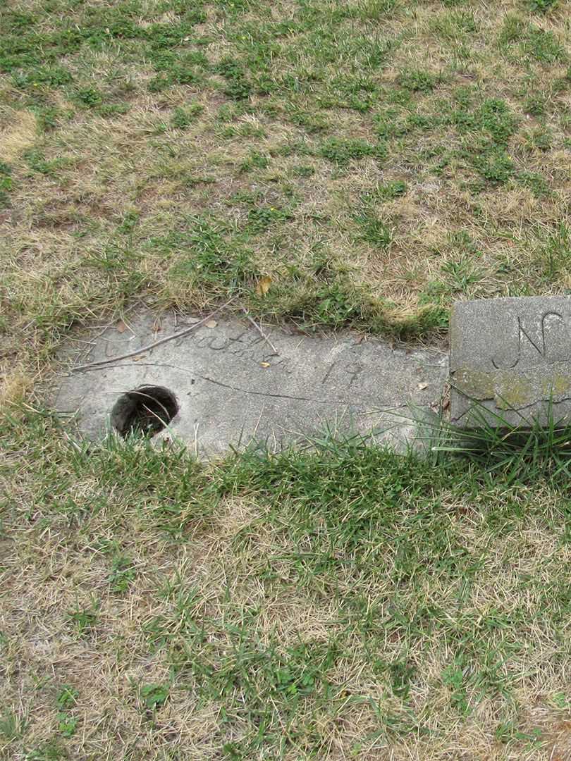 Lloyd Eddie New's grave. Photo 4