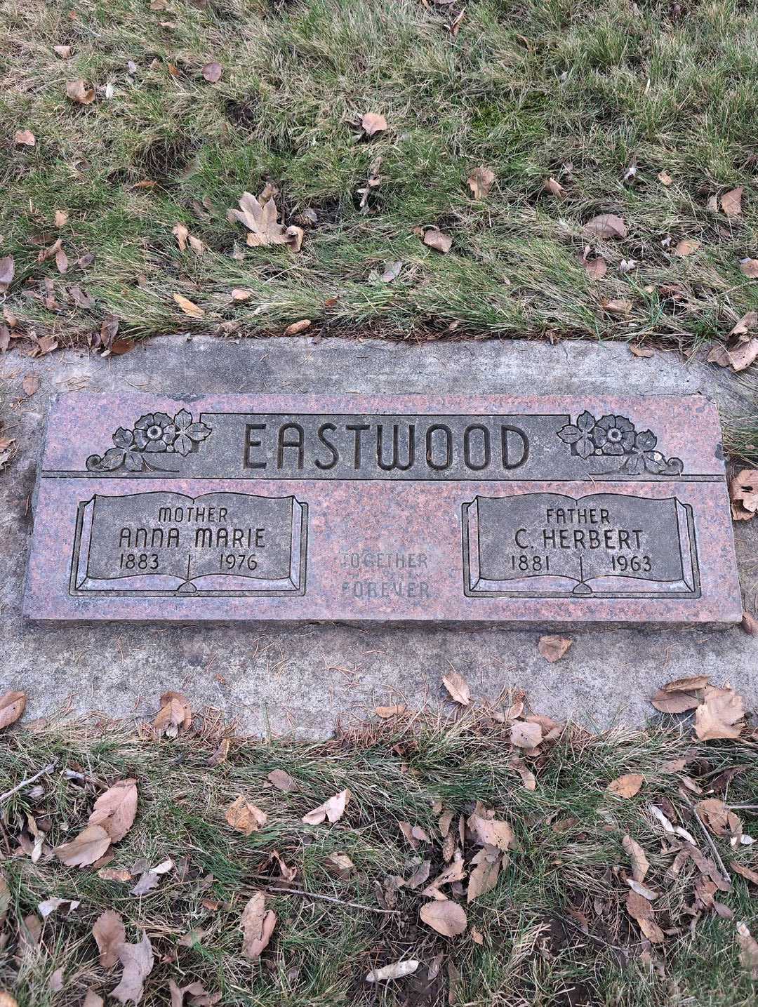 Charles Herbert Eastwood's grave. Photo 1