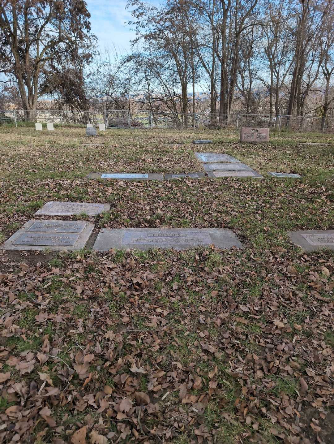 Claude A. Hershey's grave. Photo 2