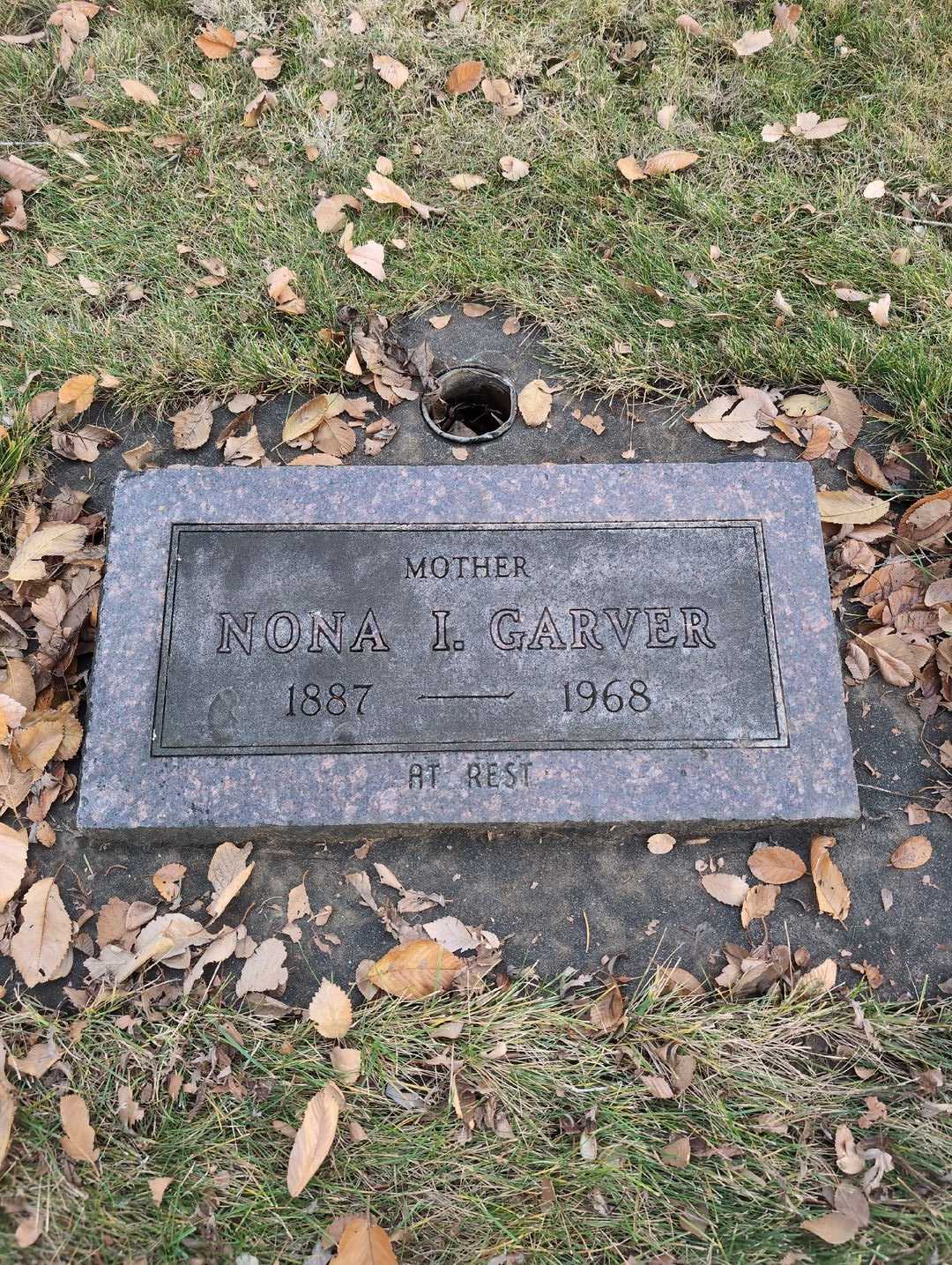 Nona Irene Garver's grave. Photo 3