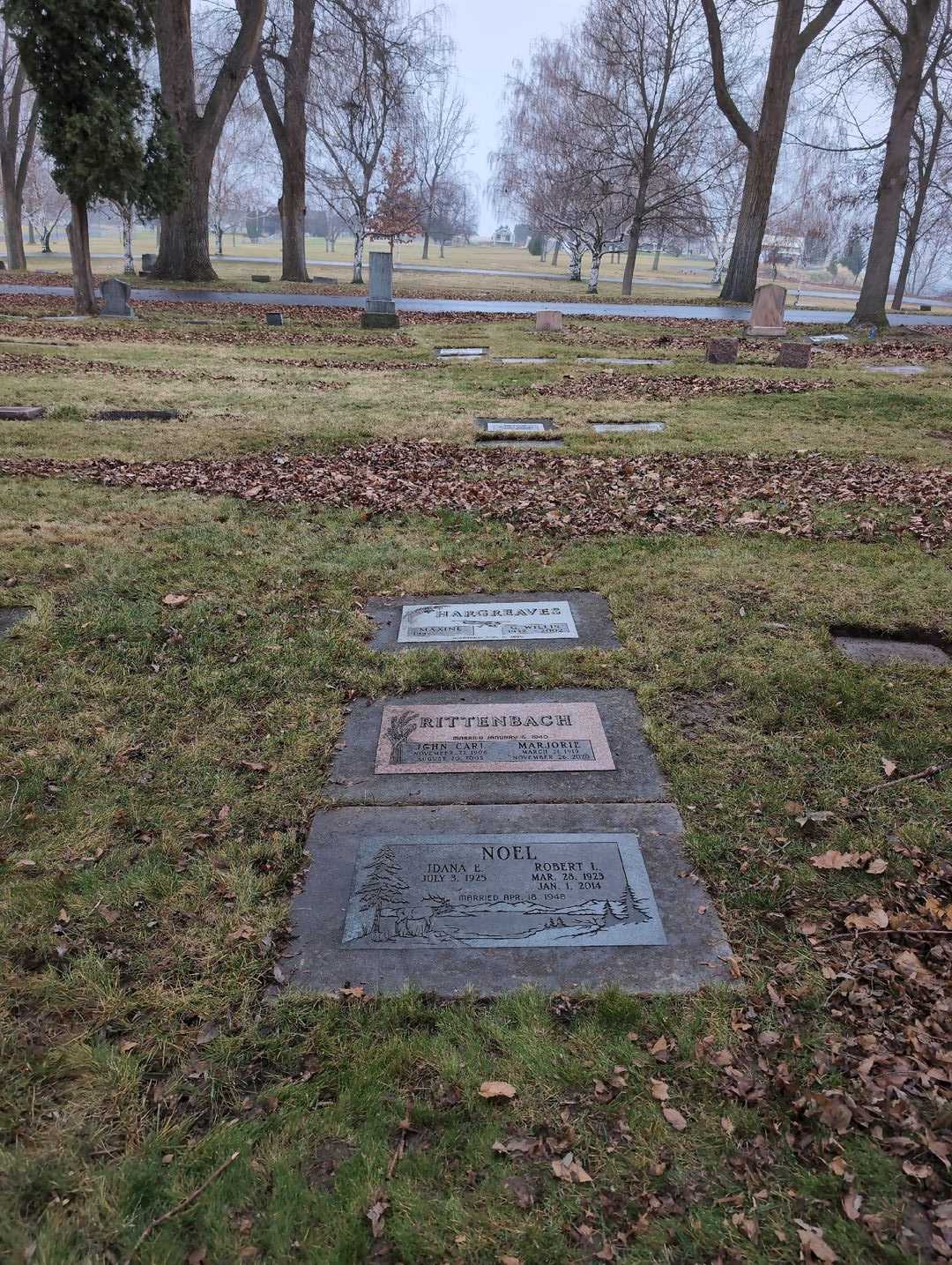 John Carl Rittenbach's grave. Photo 2