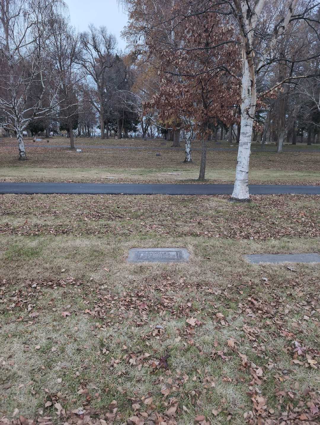 Alice E. Sanders's grave. Photo 2