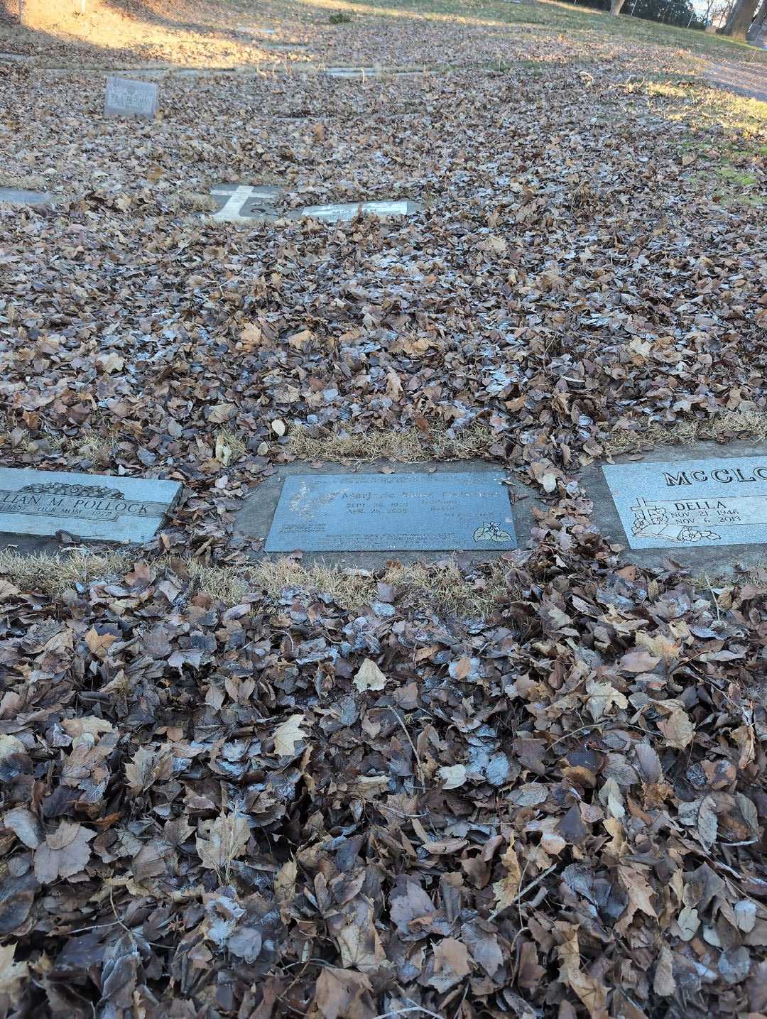 Ora Lewis McLean's grave. Photo 4