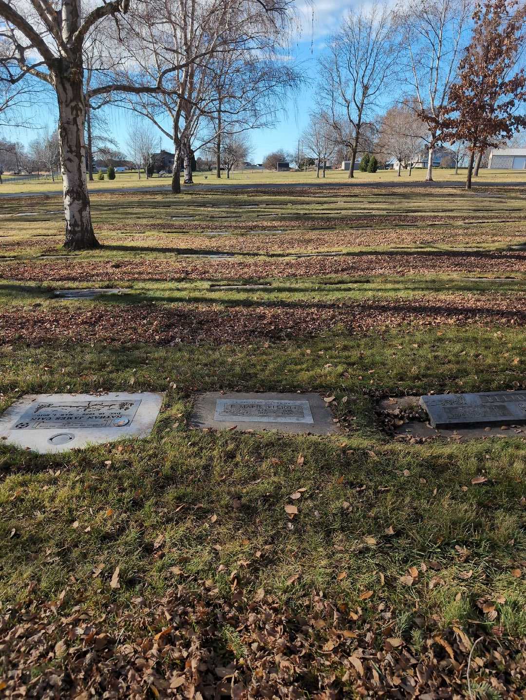 E. Marie Elliott's grave. Photo 2